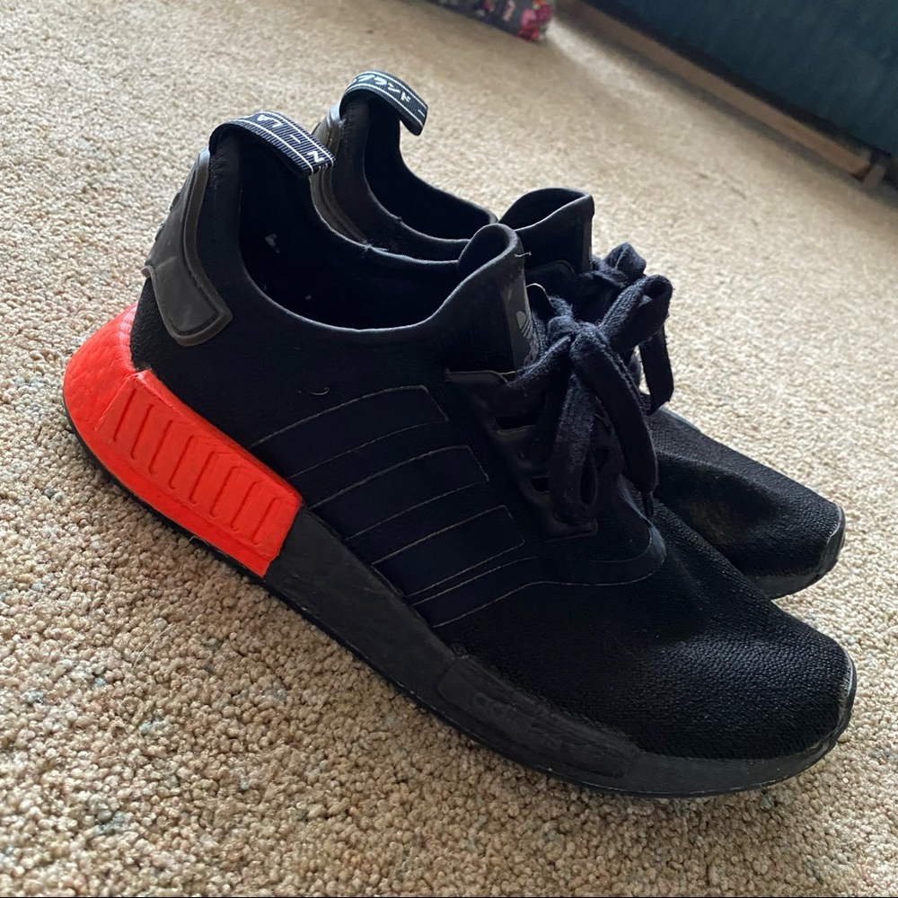 Adidas NMD R1 Solar Red Mens 8.5 Sneakers
